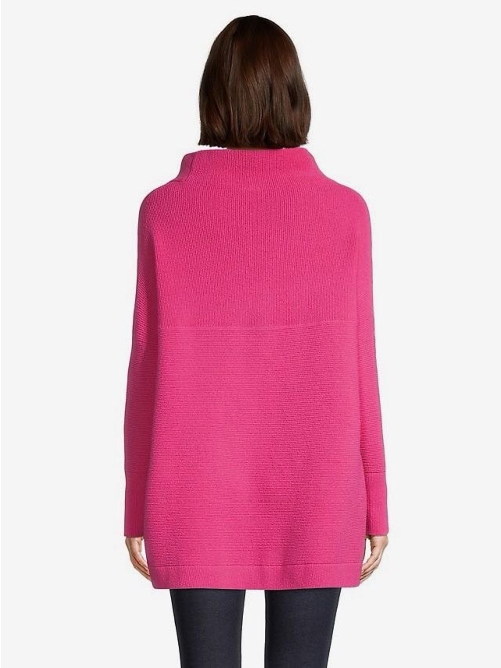 Free People Ottoman Slouchy Tunic- Raspberry Rose - Picture 3 of 11